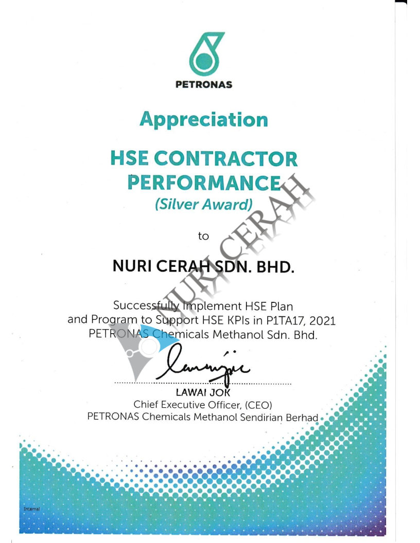 HSE Contractor Performence(1)